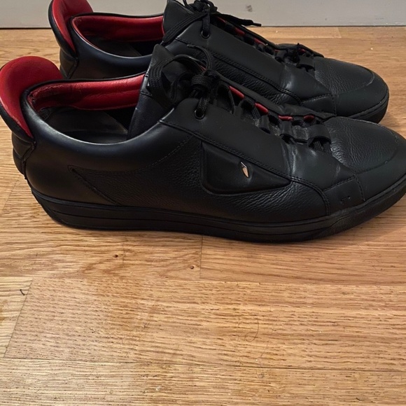 Fendi Studded Bug Eye Sneakers - Picture 3 of 5